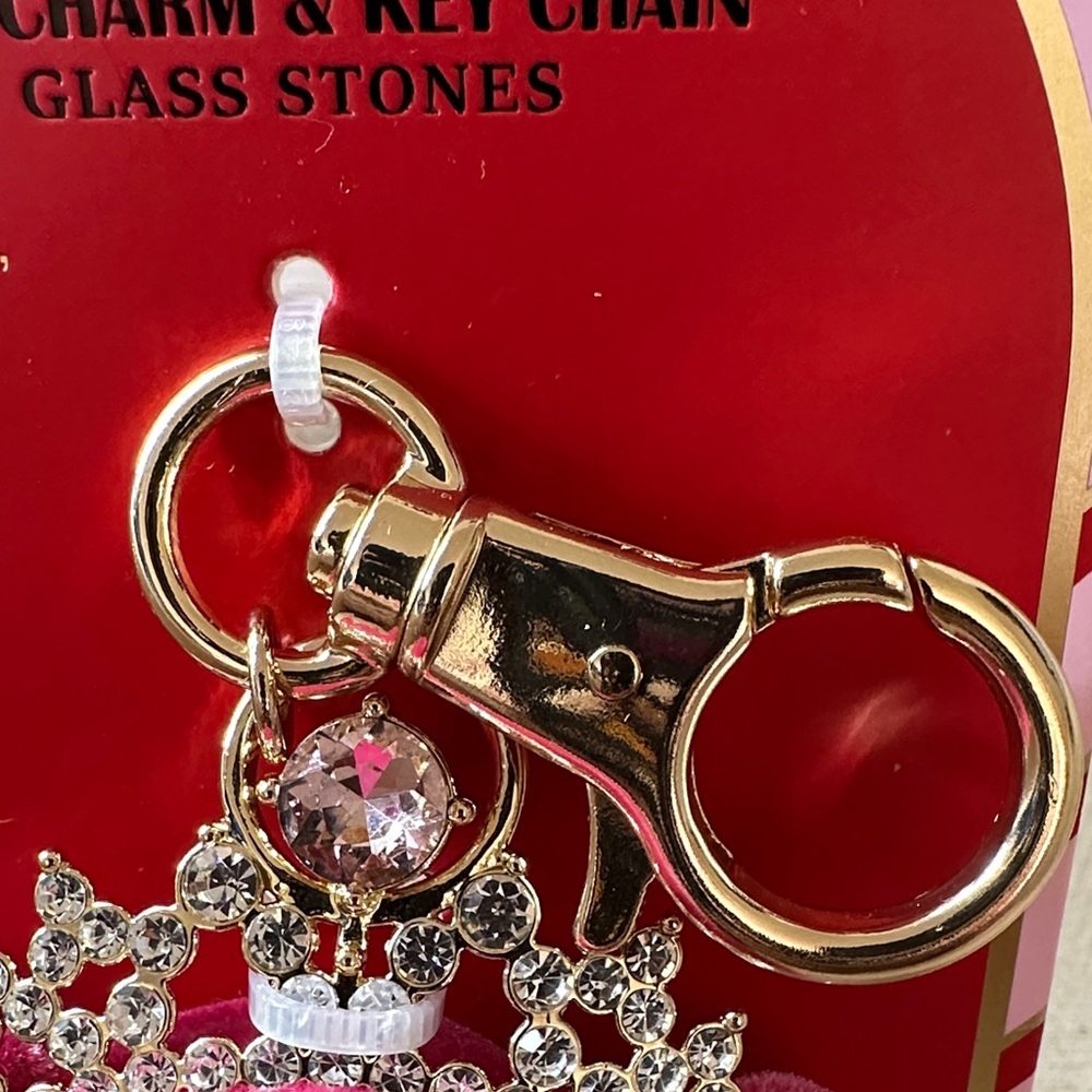 Piper Pink Royal Bear Keychain - Picture 6 of 10